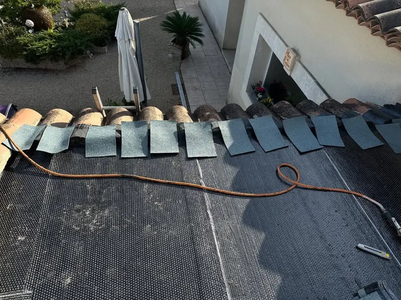 Travaux étanchéité toiture