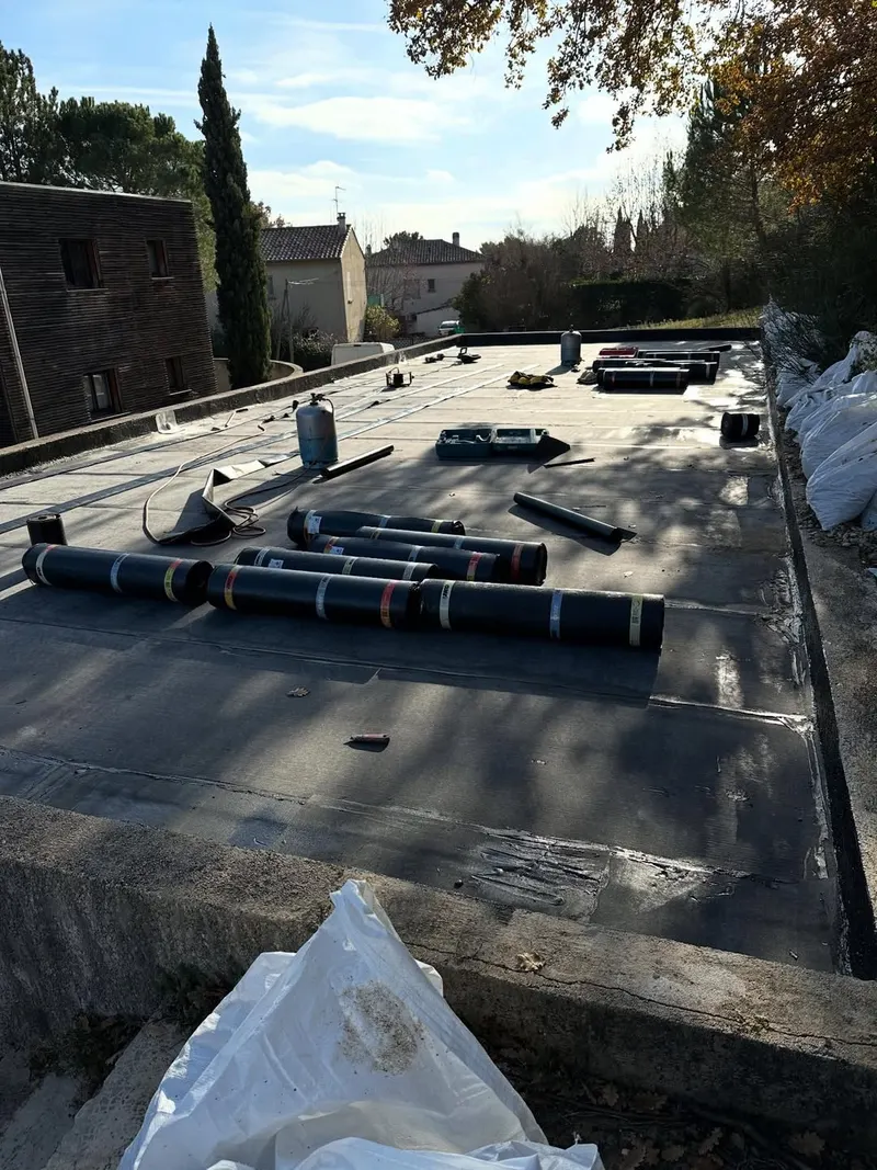 Étanchéité toit-terrasse