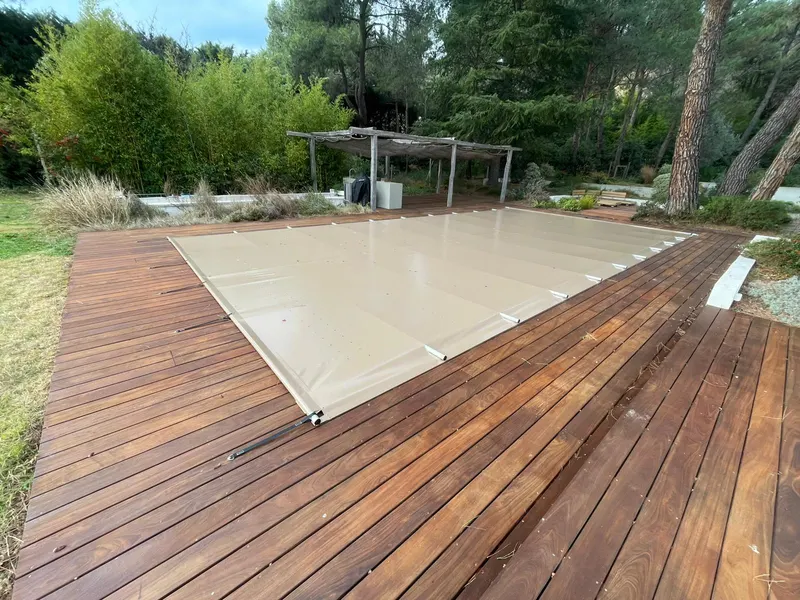 Rénovation terrasse piscine - Après
